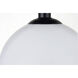 Huntington 1 Light 10 inch Black Flush Mount Ceiling Light