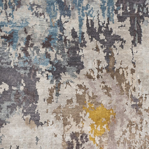 Highlands 108 X 72 inch Blue Rug, Rectangle