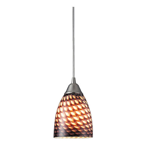 Perinton 1 Light 5 inch Satin Nickel Mini Pendant Ceiling Light