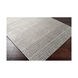 Newburgh 114.17 X 78.74 inch Silver Gray/Gray/Ivory Machine Woven Rug, Rectangle