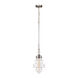 Malone 1 Light 10 inch Polished Nickel Mini Pendant Ceiling Light