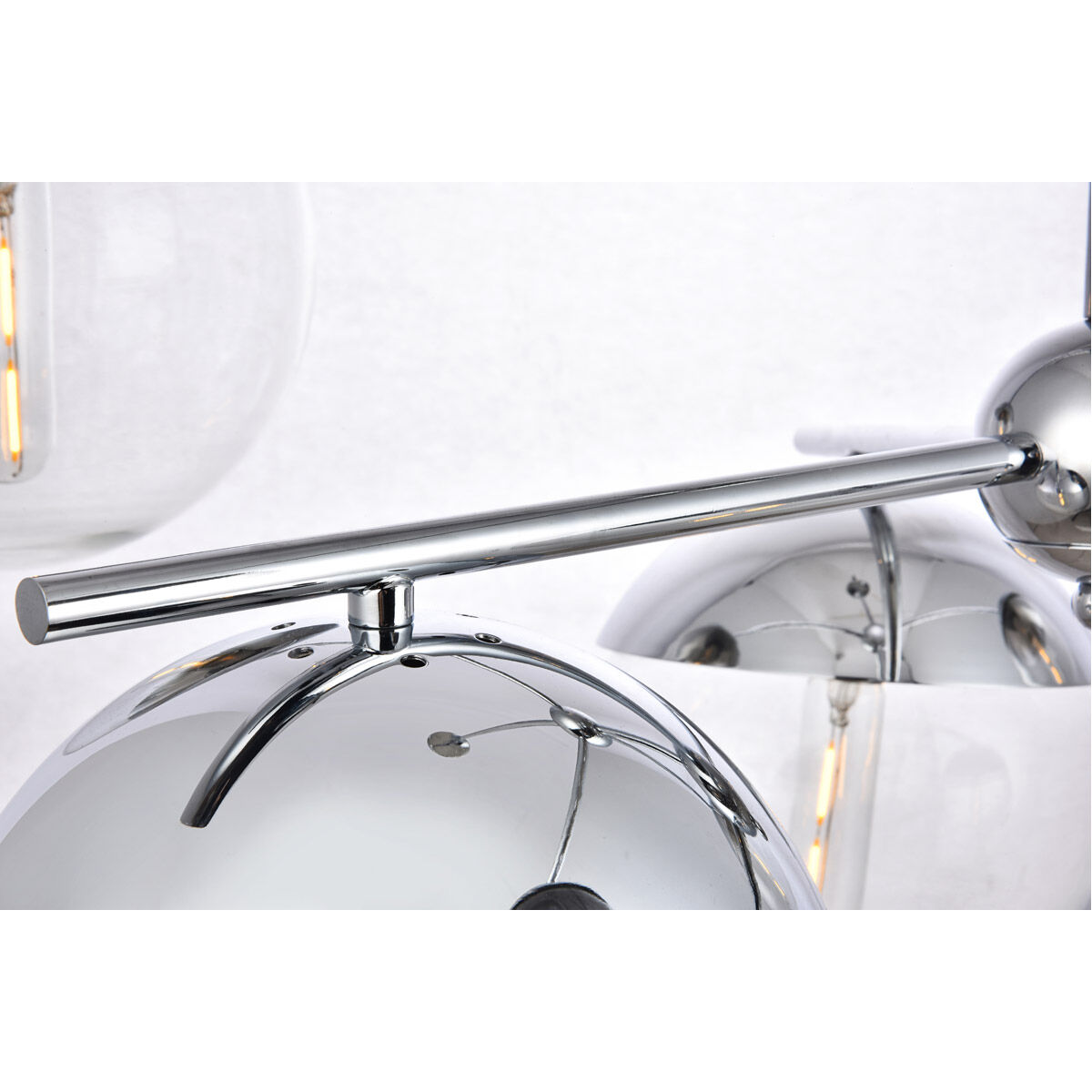 Oyster Bay 6 Light 36 inch Chrome Pendant Ceiling Light