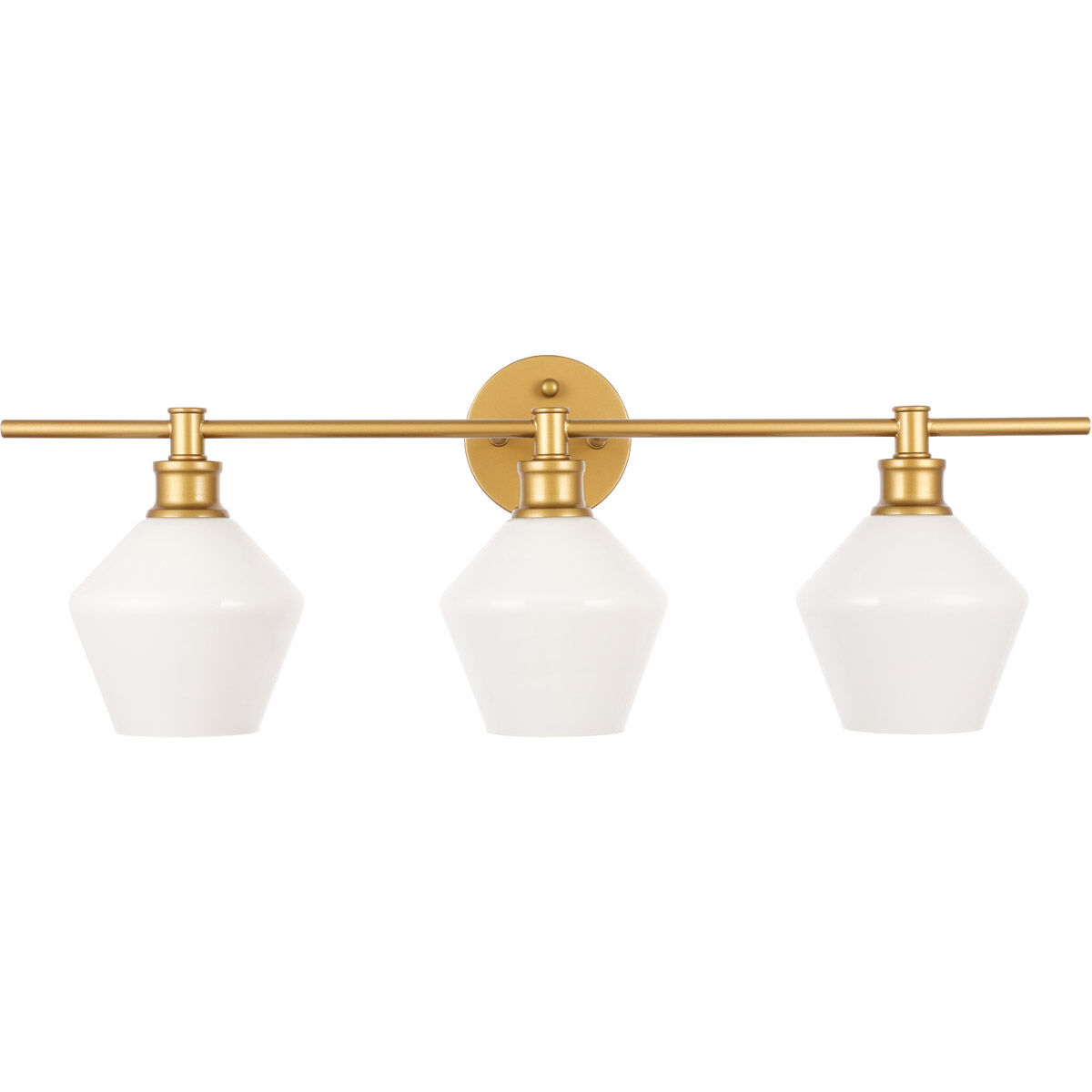 Rochester 3 Light 28 inch Brass Wall sconce Wall Light