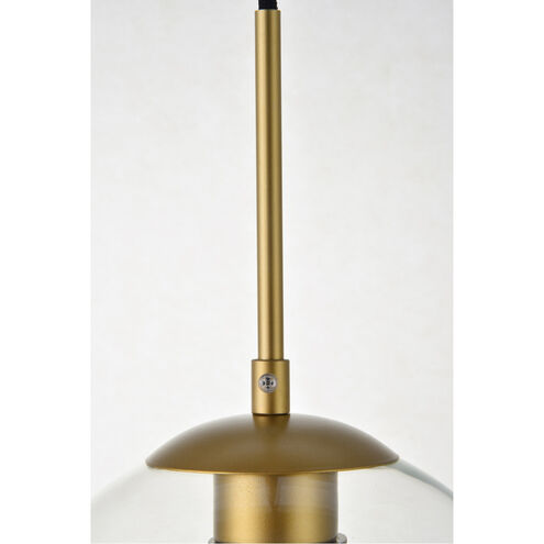 Huntington 1 Light 8 inch Brass Pendant Ceiling Light