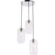 Syracuse 3 Light 16.3 inch Chrome Pendant Ceiling Light