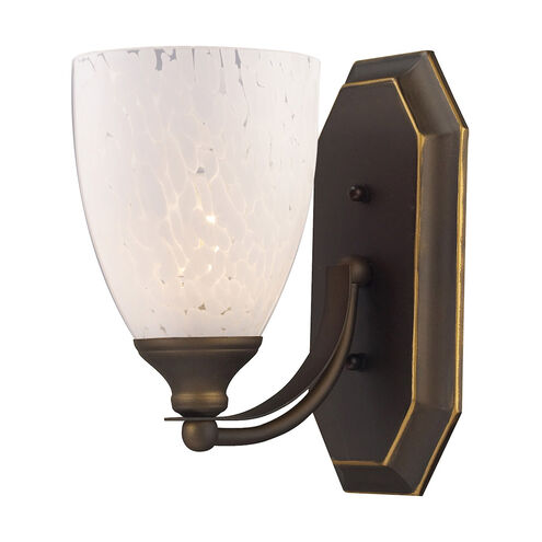 Hempstead 1 Light 8 inch Aged Bronze Vanity Light Wall Light