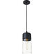 Lock Haven 1 Light 5 inch Black Pendant Ceiling Light