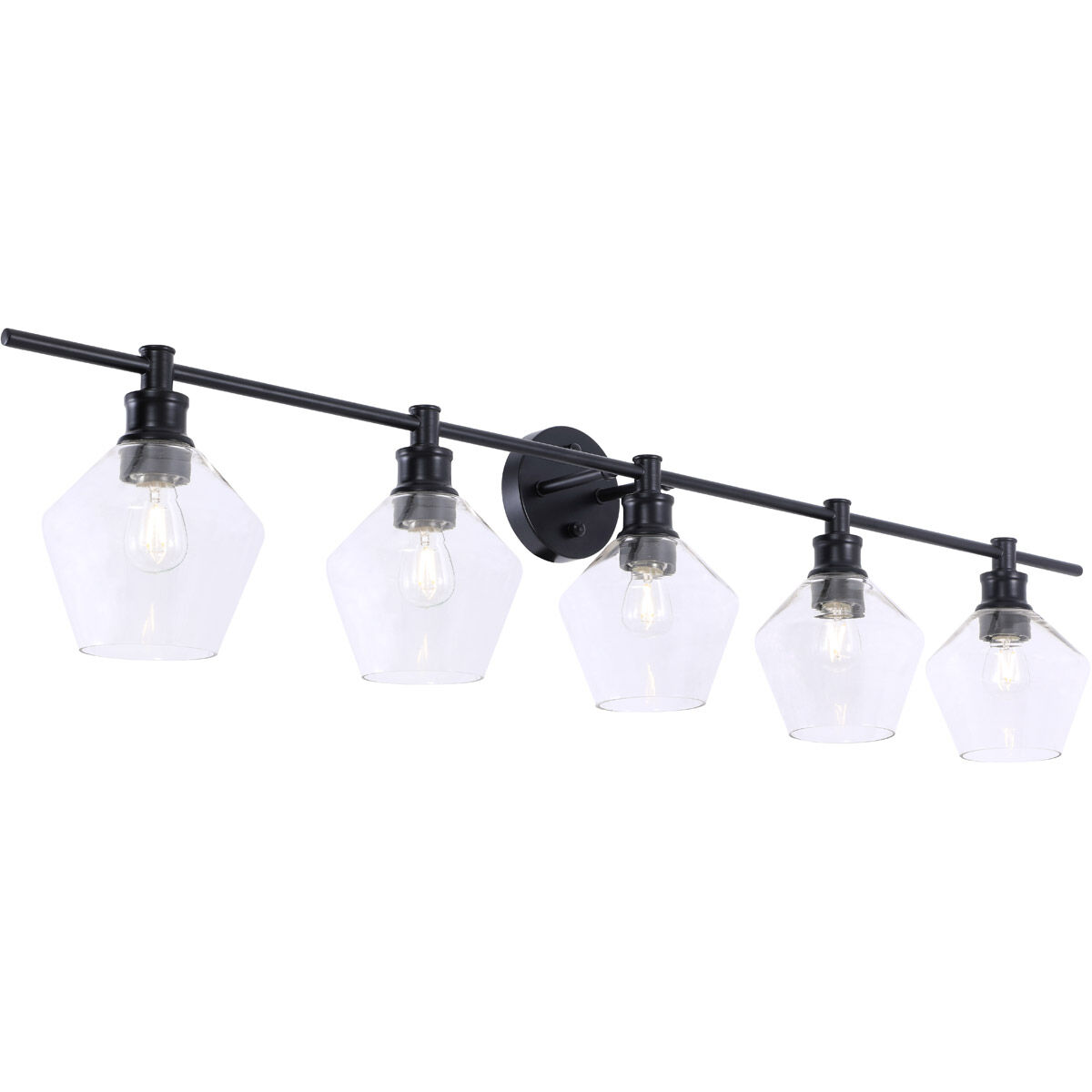 Rochester 5 Light 47 inch Black Wall sconce Wall Light
