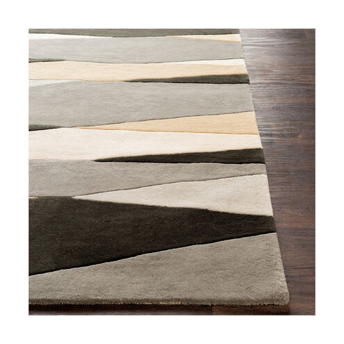 Philadelphia 48 inch Black/Cream/Taupe/Medium Gray/Butter Rugs, Wool