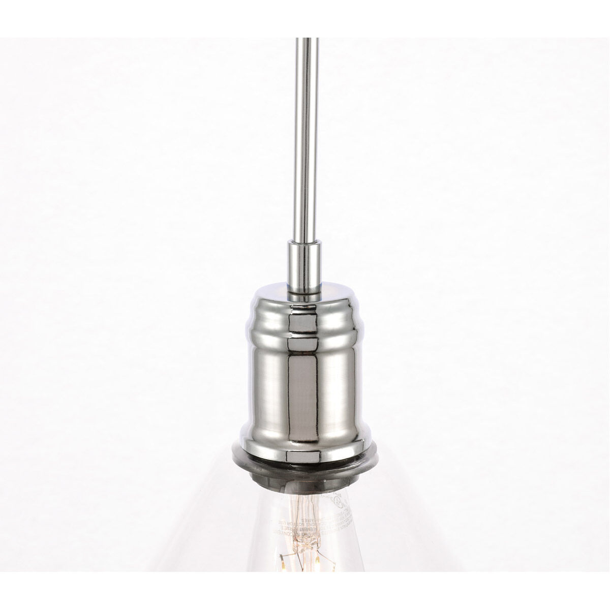 Meadville 1 Light 13.75 inch Chrome Pendant Ceiling Light