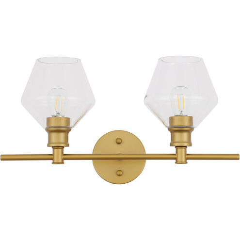 Rochester 2 Light 19 inch Brass Wall sconce Wall Light