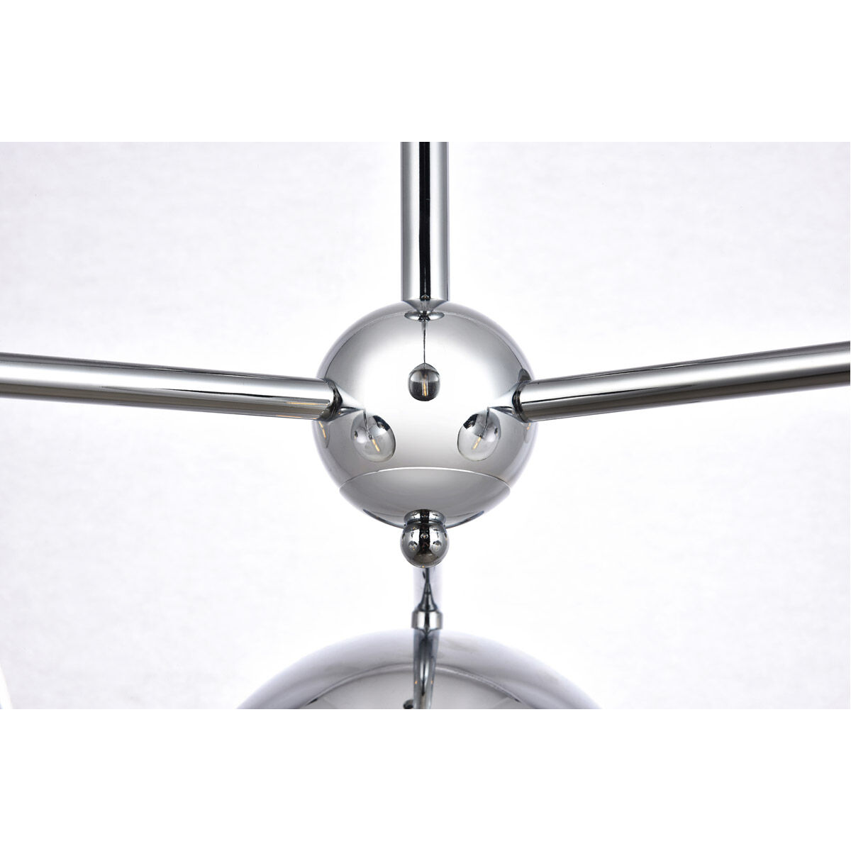 Oyster Bay 6 Light 36 inch Chrome Pendant Ceiling Light