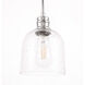 Codorus 1 Light 6 inch Chrome Pendant Ceiling Light