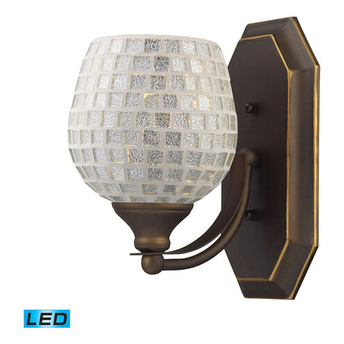 Hempstead LED 8 inch Aged Bronze Vanity Light Wall Light