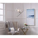 Monroe 1 Light 10 inch Chrome Pendant Ceiling Light
