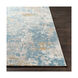 Henrietta 87 X 63 inch Light Blue Rug, Rectangle