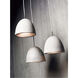 Lee 1 Light 7.8 inch Chrome Mini Pendant Ceiling Light, Small