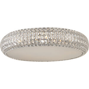 Ruscomb 4 Light 13 inch Polished Chrome Flush Mount Ceiling Light