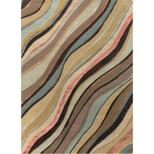 Radnor 132 X 96 inch Medium Brown Rug, Rectangle