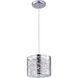 Troy LED 7.75 inch Polished Chrome Mini Pendant Ceiling Light