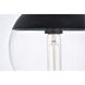 Oyster Bay 1 Light 10 inch Black Pendant Ceiling Light