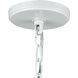 Tupper 8 Light 19 inch Matte White Chandelier Ceiling Light