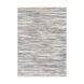 Amherst 91 X 63 inch Light Gray/White/Charcoal Rugs, Rectangle