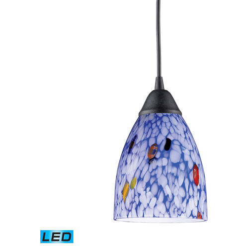 Millcreek LED 5 inch Dark Rust Pendant Ceiling Light
