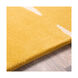 Ross 63 X 39 inch Mustard Rug, Rectangle