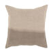 McKeesport 20 X 20 inch Khaki/Taupe Pillow Kit