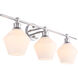 Rochester 3 Light 28 inch Chrome Wall sconce Wall Light