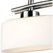 Norwood 2 Light 18 inch Polished Chrome Vanity Light Wall Light