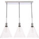 Meadville 3 Light 10 inch Chrome Pendant Ceiling Light