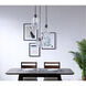 Rochester 3 Light 17 inch Black Pendant Ceiling Light
