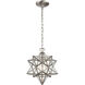 Whitpain 1 Light 12 inch Antique Nickel Mini Pendant Ceiling Light