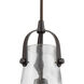 Yonkers 1 Light 8 inch Oil Rubbed Bronze Mini Pendant Ceiling Light
