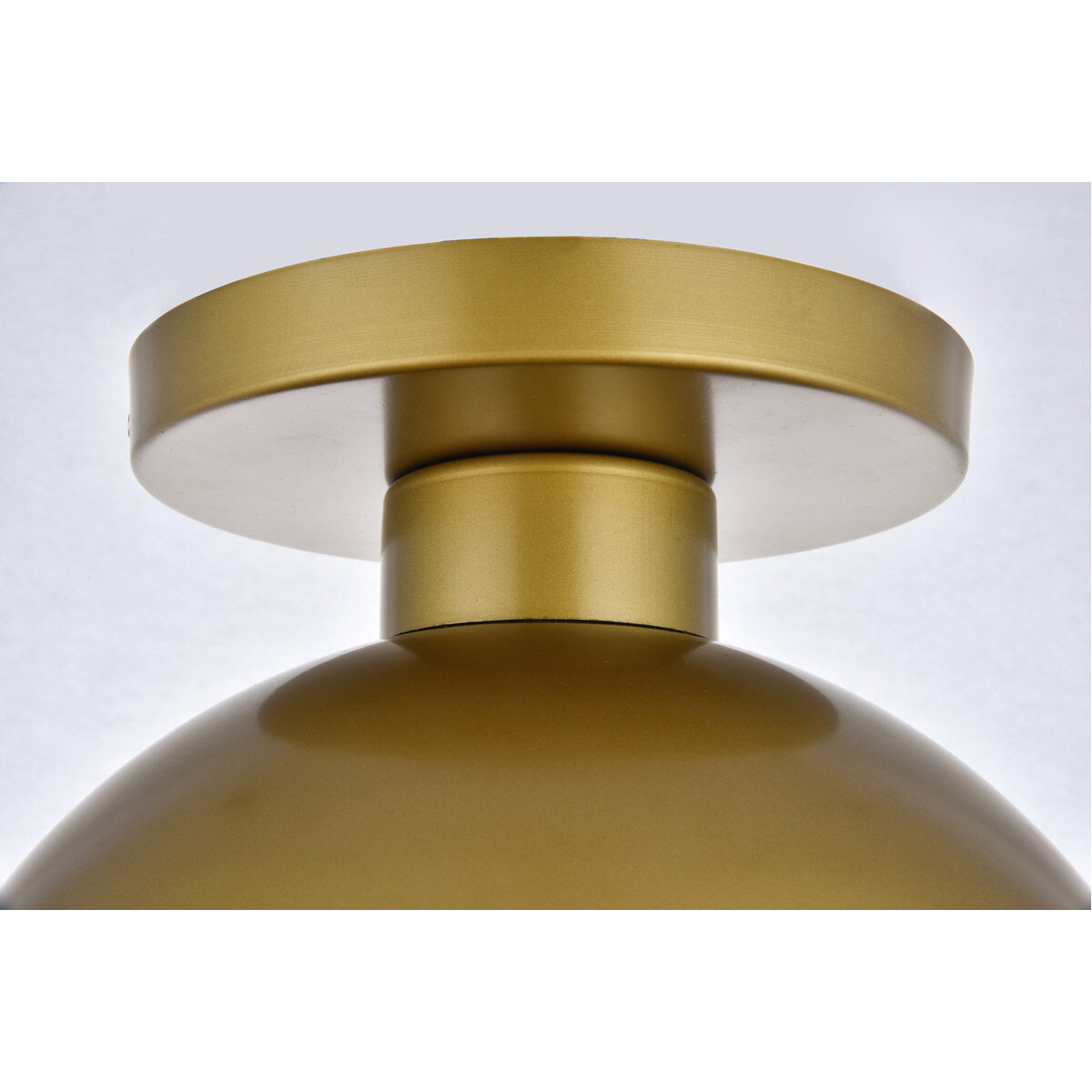 Oyster Bay 1 Light 12 inch Brass Flush Mount Ceiling Light