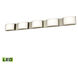 Manlius LED 44 inch Satin Nickel Vanity Light Wall Light