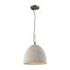 Plumstead 1 Light 12 inch Black Nickel Mini Pendant Ceiling Light