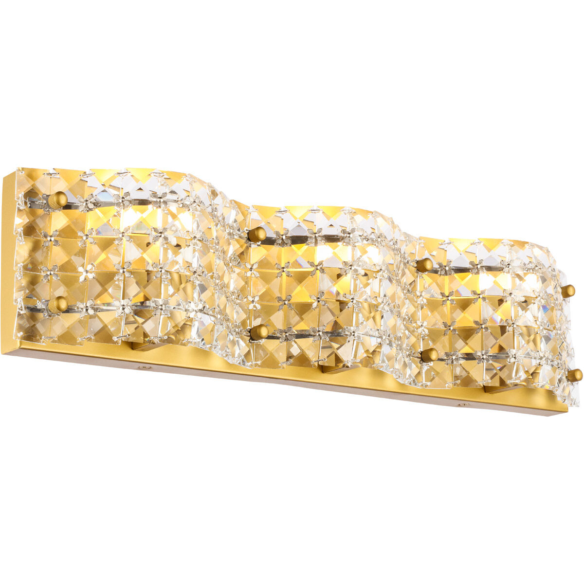 Schuyler 3 Light 21 inch Brass Wall sconce Wall Light