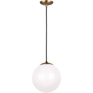 Abington 1 Light 10 inch Satin Brass Pendant Ceiling Light