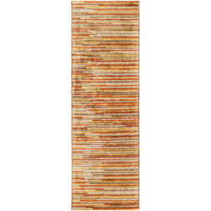 Hamburg 180 X 144 inch Burnt Orange/Mustard/Dark Brown/Tan/Khaki Rugs, Rectangle