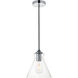 Gwynedd 1 Light 8 inch Chrome Pendant Ceiling Light