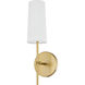 Brandywine 1 Light 5 inch Brass Wall sconce Wall Light