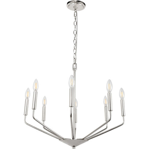 Geneseo 8 Light 25 inch Chrome Pendant Ceiling Light