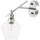 Rochester 1 Light 14.7 inch Chrome Wall sconce Wall Light, Left