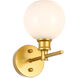 Syracuse 1 Light 6 inch Brass Wall sconce Wall Light