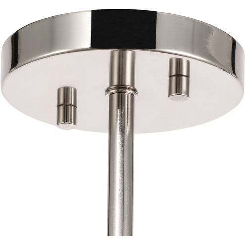 Monroe 2 Light 8 inch Chrome Pendant Ceiling Light