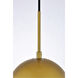 Oyster Bay 5 Light 18 inch Brass Pendant Ceiling Light