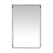 Elizabethville 39.37 X 27.56 inch Silver Mirror, Rectangle